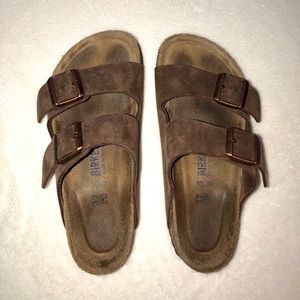 Arizona Birkenstocks - Oiled Leather - Mocha